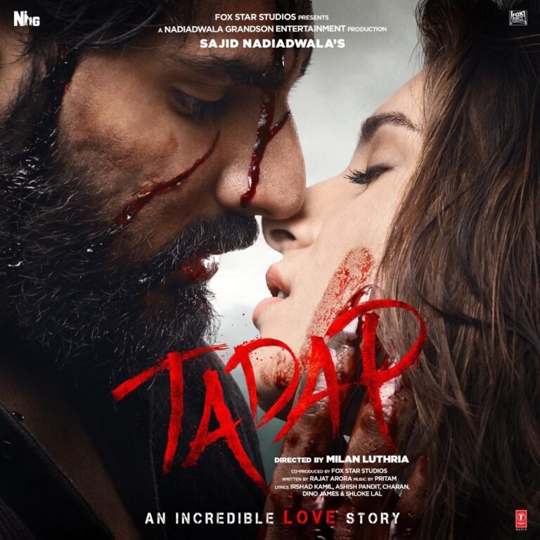 Tadap (2021) Bollywood Movie All Songs Lyrics