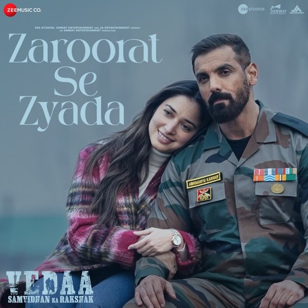 Zaroorat Se Zyada Lyrics - Arijit Singh Vedaa (2024)